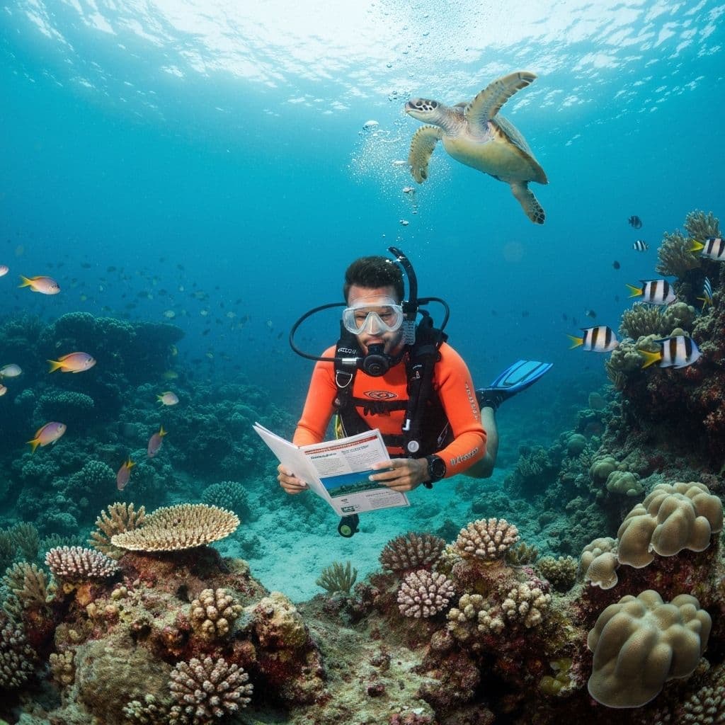 Dive certification training